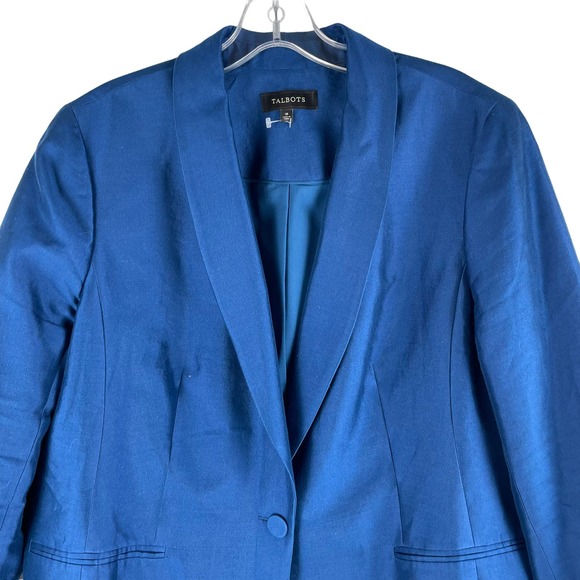 Talbots Blue Blazer - Picture 2 of 5